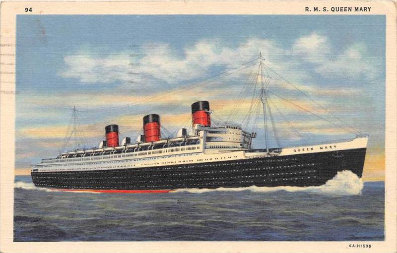 8867  R.M.S. Queen Mary  Cunard-White Star Line