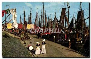 Old Postcard Netherlands Volendam