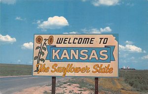 Welcome to Kansas The sunflower State Greetings from Kansas