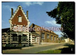 Postcard Old Beaurevoir Aisne Post and Gabriel Hanotaux Street