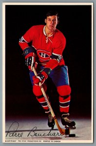 Postcard 1970s Montreal Canadiens #26 Pierre Bouchard - Pro Star Promotions