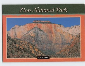 Postcard Zion National Park Utah USA