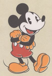 Super Confident Mickey Mouse Walt Disney Portrait Postcard