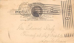 Postal Cards, Late 1800's 1889 