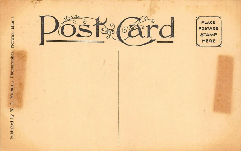 Oxford ME County Fair The Grand Stand Postcard