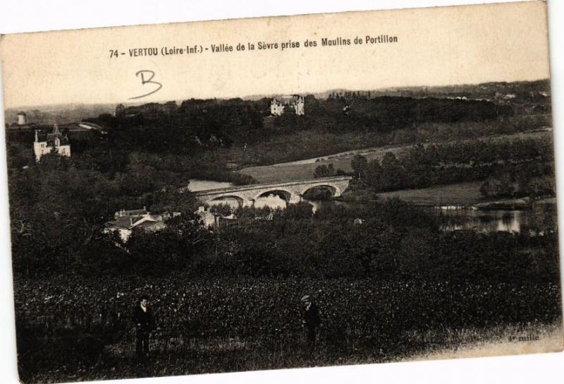 CPA VERTOU - Vallée de la Sevre des MOULINs de Portillon (243013)