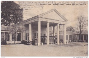 Patients' Bus at Georgia Hall , WARM SPRINGS , Georgia , PU-1939