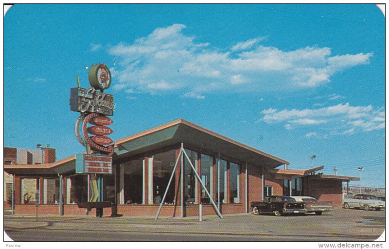 COLORADO SPRINGS, Colorado, 1940-1960's; Smorgasbord Restaurant, On U.S. 85-8...