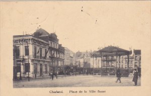 Belgium Charleroi Place de la Ville Basse 1921