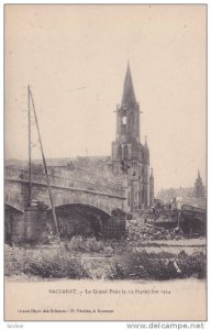 Le Grand Pont Le 12 Septembre 1914, Baccarat (Meurthe et Moselle), France, 19...