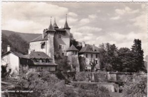 Switzerland Neuchatel Chateau de Vaumarcus Real Photo