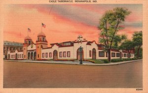 Vintage Postcard Cable Tabernacle Landmark Indianapolis Indiana IN Dewolf News