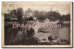 Postcard Old Pontivy The Banks Of The Blavet Dversoir