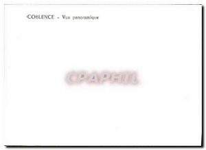 Modern Postcard Koblenz Panoramic view