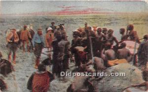 End of Lion Hunt Hunting 1911 image is blurry