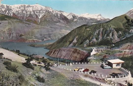 France Serre-Poncon Le Belvedere Barrage 1960 Real Photo