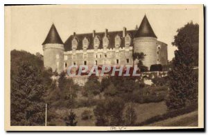 Old Postcard Rochechouart Haute Vienne Le Chateau