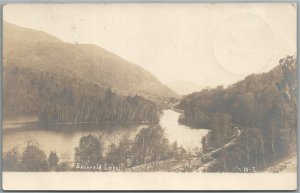 EMERALD LAKE VT ANTIQUE REAL PHOTO POSTCARD RPPC