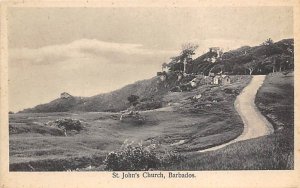 St. John's Church Barbados West Indies Unused 