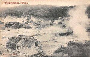 WHAKAREWAREWA ROTORUA NEW ZEALAND POSTCARD 1910