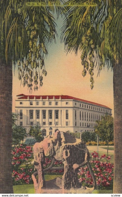 SAN ANTONIO , Texas , 1930-40s ; Post Office