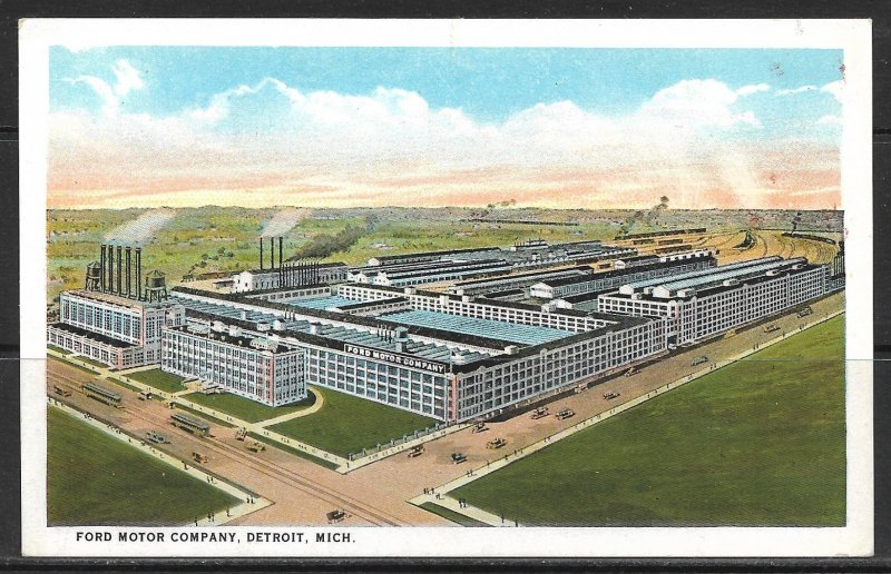 Michigan, Detroit - The Ford Motor Company - [MI-104]