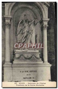 Old Postcard Rueil Interior From I & # 39Eglise Tomb of Queen Hortense