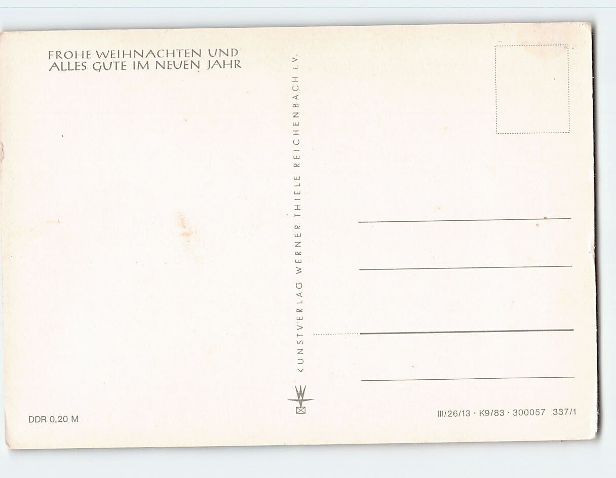 Postcard Frohe Weihnachten Und Alles Gute Im Neuen Jahr Other