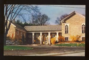 Bennington, Vermont/VT Postcard, The Bennington Museum, 1950's Cars