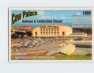 Postcard Cow Palace Antique & Collectible Show Daly City California USA