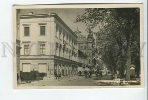 460676 SWEDEN Gavle Nygatan shops cars street advertising Vintage photo postcard