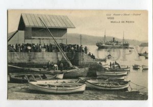 3129742 Spain VIGO Muelle de Piedra Vintage postcard