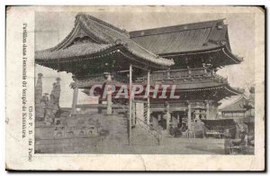 Old Postcard Pavilion in i & # 39Enceinte Temple Kamakura Japan