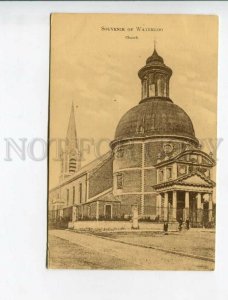 3174183 Napoleon SOUVENIR of WATERLOO Church Vintage PC