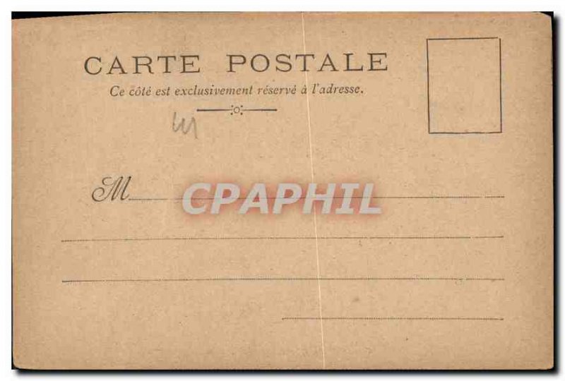 Old Postcard Chateau de Chambord Blois