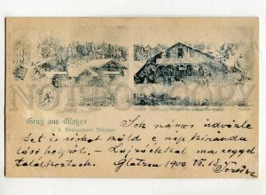 3152059 Czech Republic GRUSS aus GLASSEN Bohemia Konigswart OLD