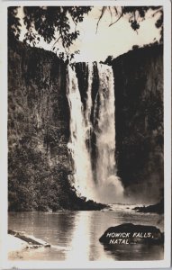 South Africa Howick Falls Natal Vintage RPPC C119