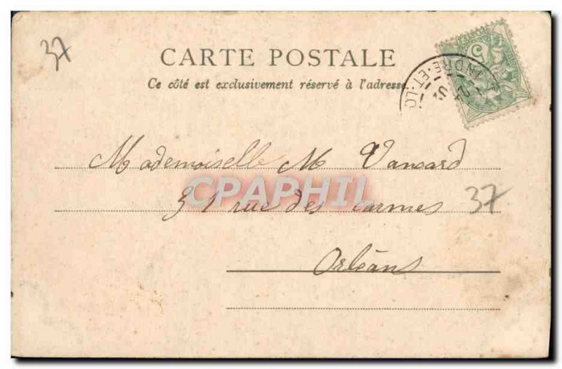 Old Postcard Vue Generale Tours