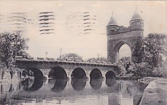 Connecticut Hartford Memorial Arch Bridge 1909