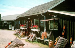 Maine Boothbay Harbor Mill Cove The Sea Chest and Norman Merritt Studia