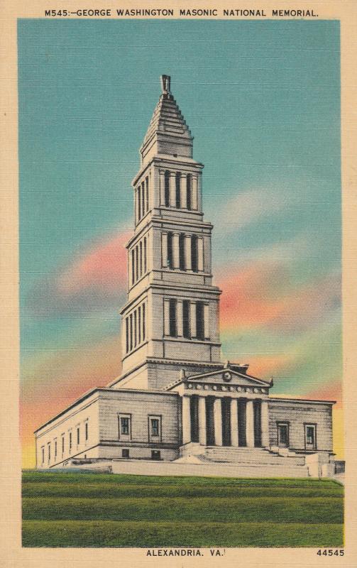 8953 George Washington Masonic Memorial, Alexandria, Virginia