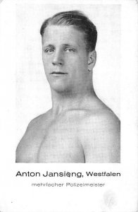 Anton Jansieng, Westfalen Strong Man Unused 