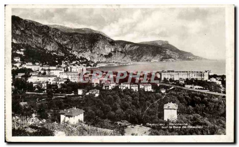 Old Postcard Beaulieu Beaulieu Panorama On The Bay