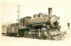 Railroad, Western and Pacific, Engine No. 79, G.M. Best, RPPC