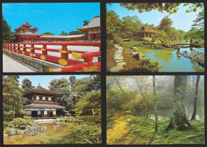 JAPAN (54) view postcards ALL Unused print shop fresh c1960s