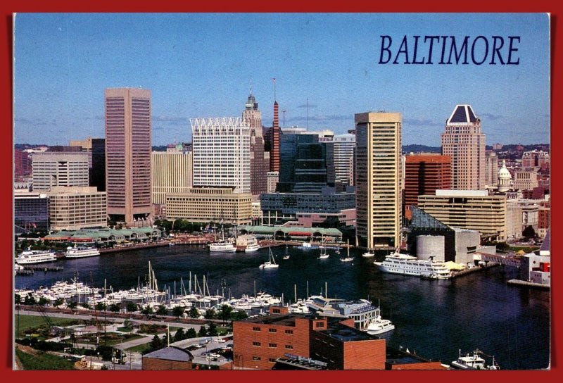 Maryland, Baltimore - Inner Harbor - [MD-104X]