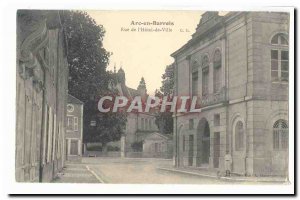 Arc en Barrois Old Postcard of street & # City 39hotel