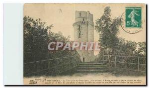 Old Postcard Montlhery The Levis Tower Bridge taken