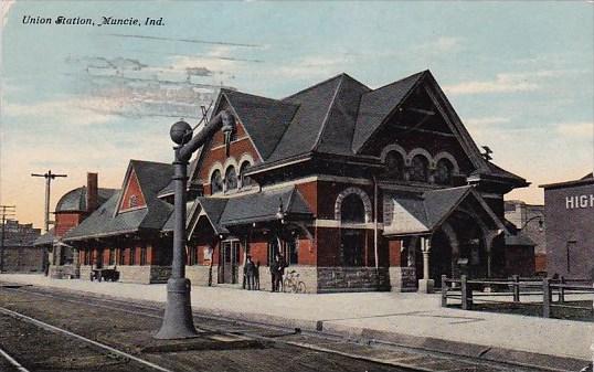 Union Station Muncie Indiana 1911