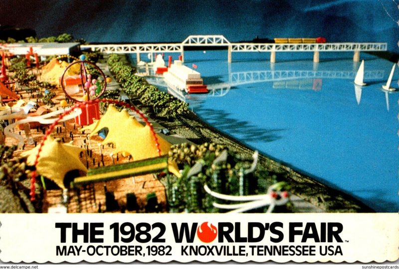 Tennessee KNoxville 1982 World's Fair The Family Funfair Amusement Area